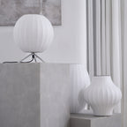 Tripod Bubble Table Lamp