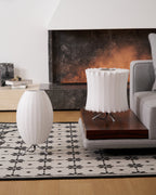 Tripod Bubble Table Lamp
