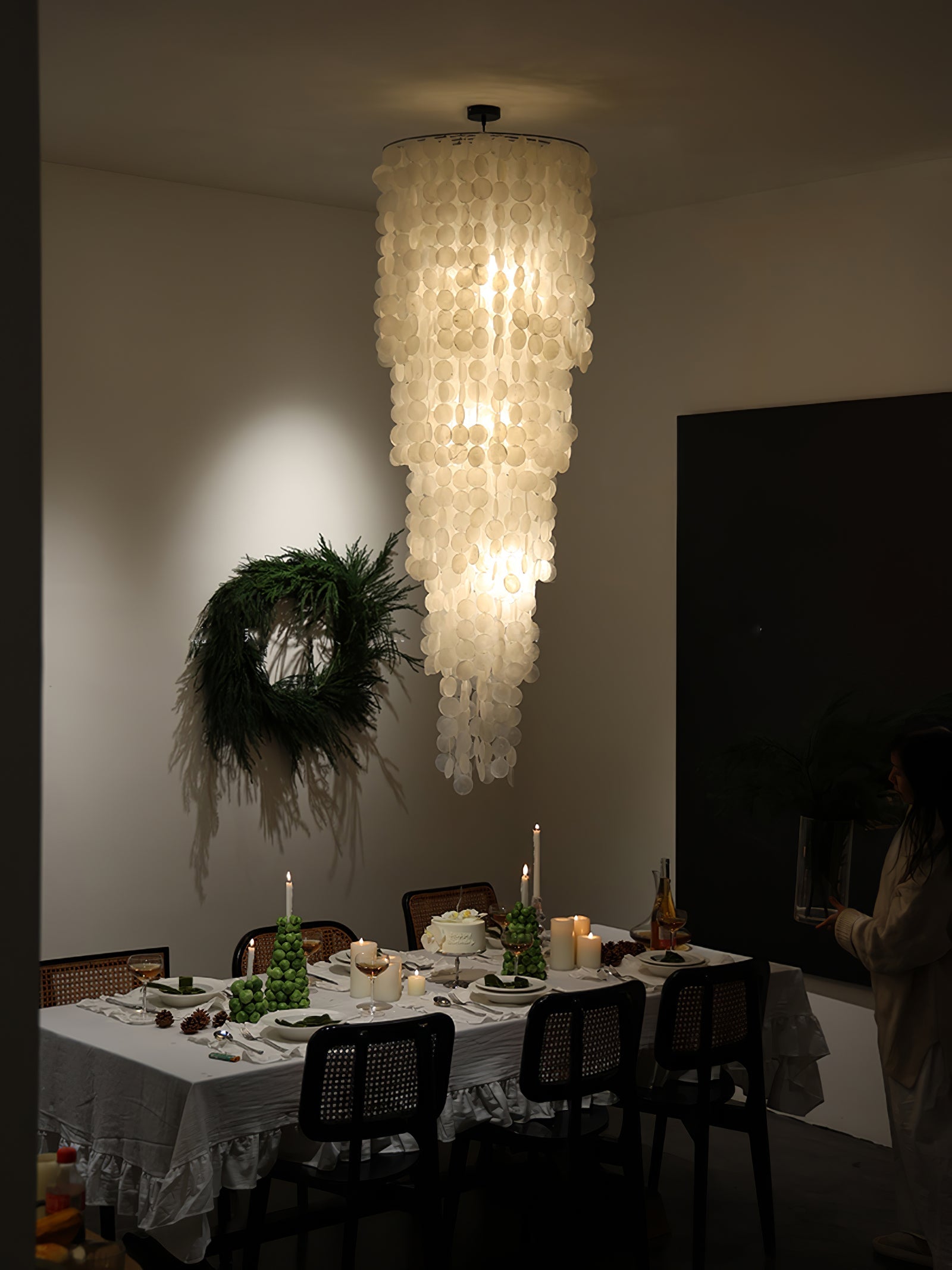 Nerida Shell Chandelier