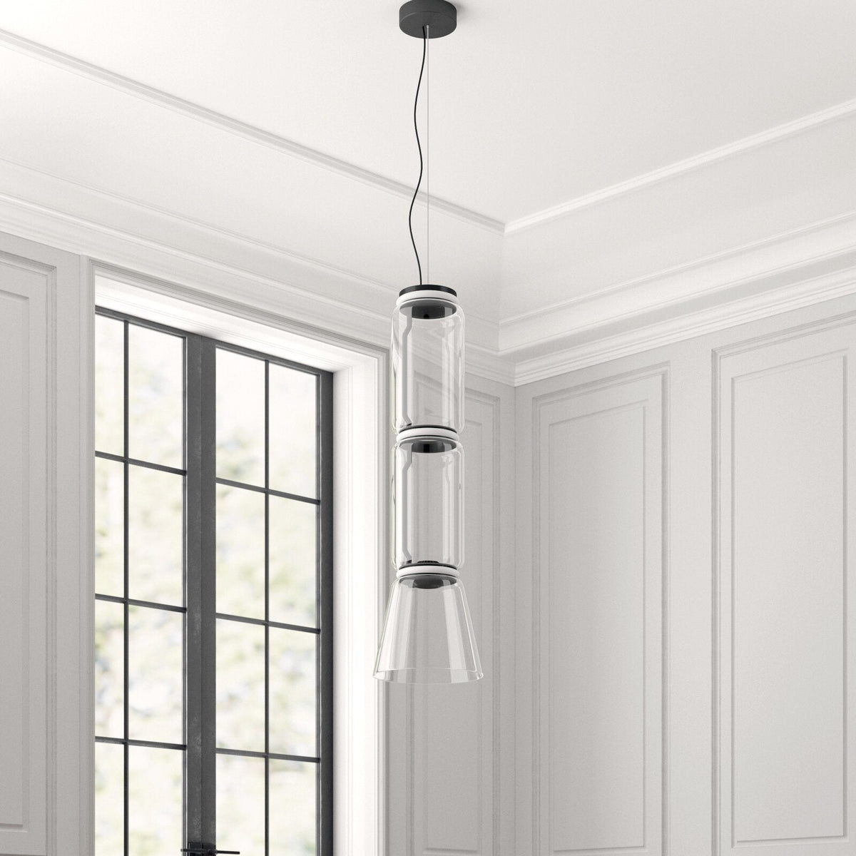 Cylindrical LED Pendant Light