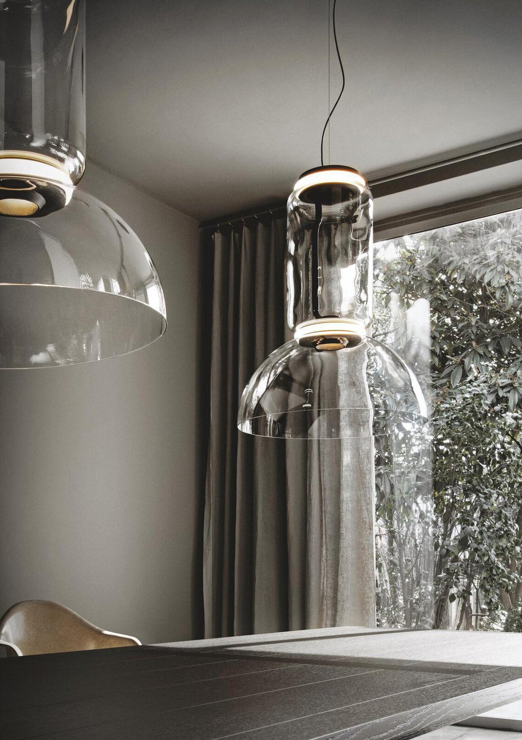 Cylindrical LED Pendant Light