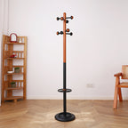 Nordic Wooden Coat Rack