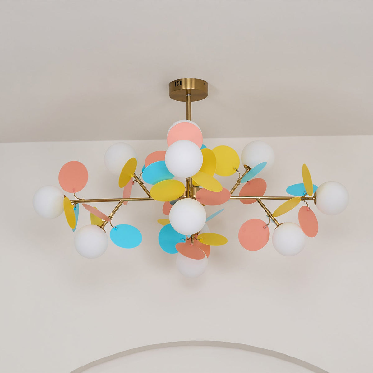 Off White Tree Chandelier