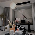 Opal Arc Floor Lamp