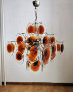 Mazzega Vistosi Glass Chandelier