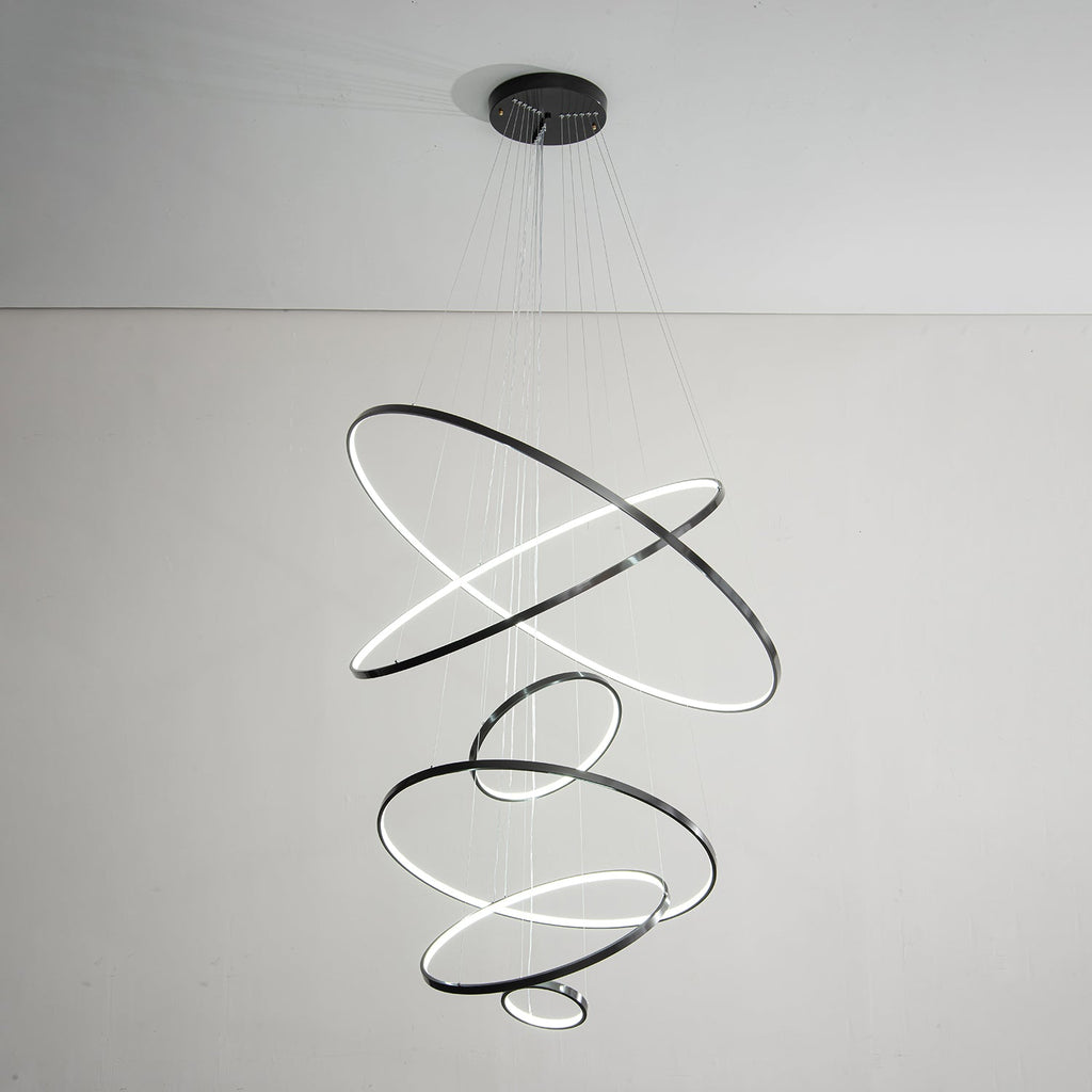 Orrery Rings Chandelier