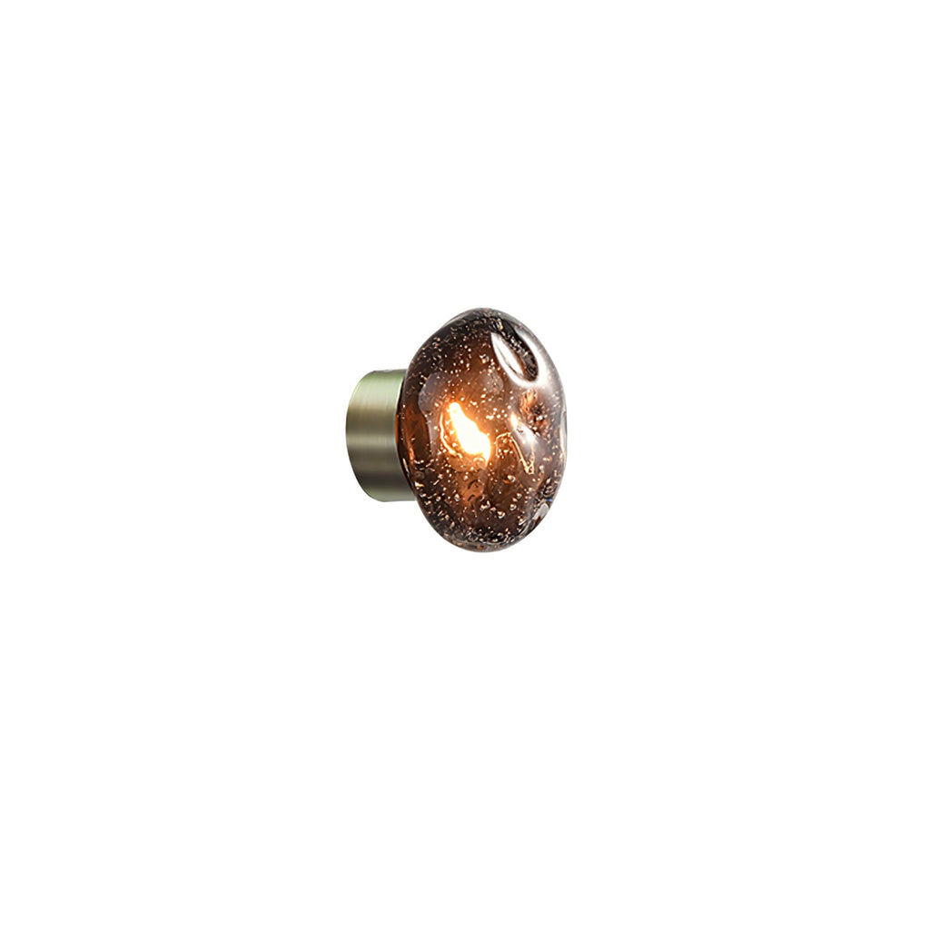 Orrin Molten Glass Wall Light