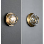 Orrin Molten Glass Wall Light