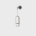 Oval Brass Wall Light