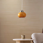 Oval Persimmon Pendant Light