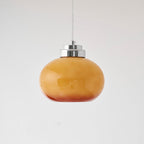 Oval Persimmon Pendant Light