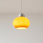 Oval Persimmon Pendant Light