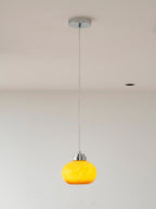 Oval Persimmon Pendant Light