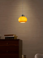 Oval Persimmon Pendant Light