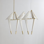 Paper Crane Bird LED Chandelier