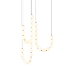 Acrylic Pearl Necklace Chandelier