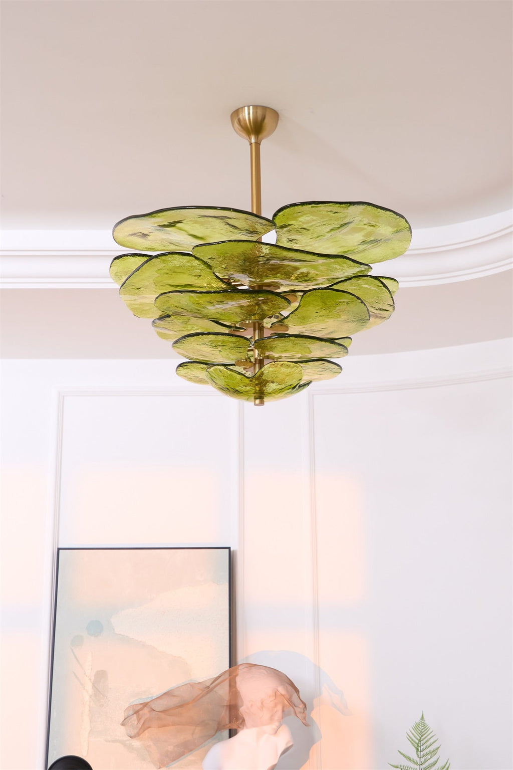 Petals Glass Chandelier