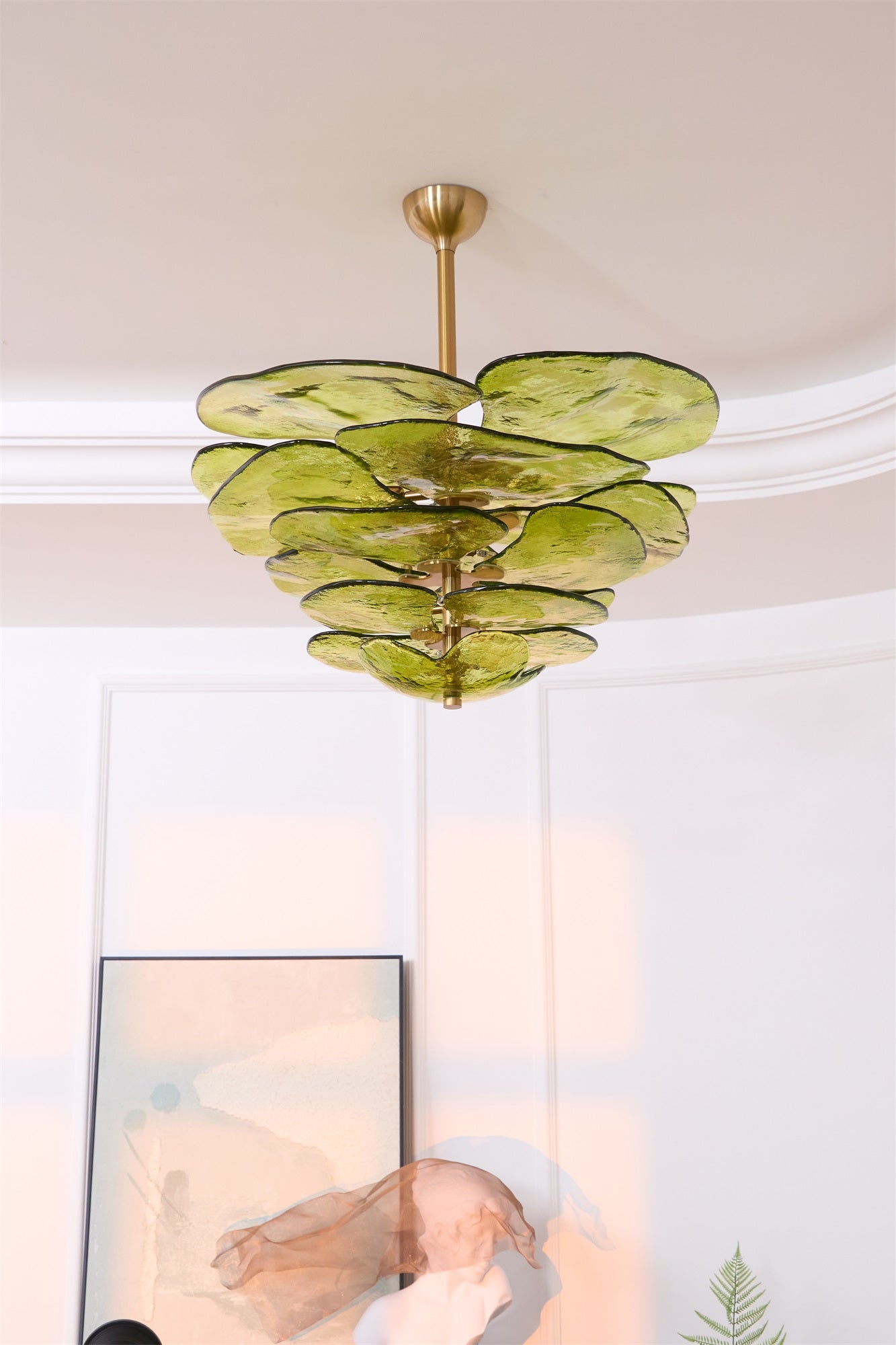 Petals Glass Chandelier