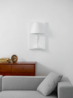 Plaster Picture Wall Lamp