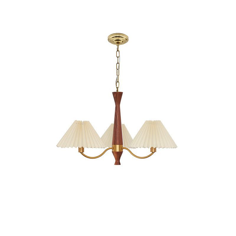 Pleated Chandelier