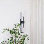 Possini Outdoor Alabaster Wall Light