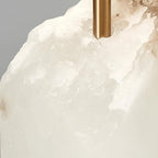 Raw Alabaster Table Lamp