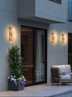 Rectangular Alabaster Wall Sconce