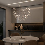 Rose Gold Firefly LED Chandelier