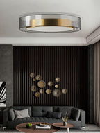 Round Low Profile Ceiling Light