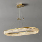 Round Ring Crystal Chandeliers