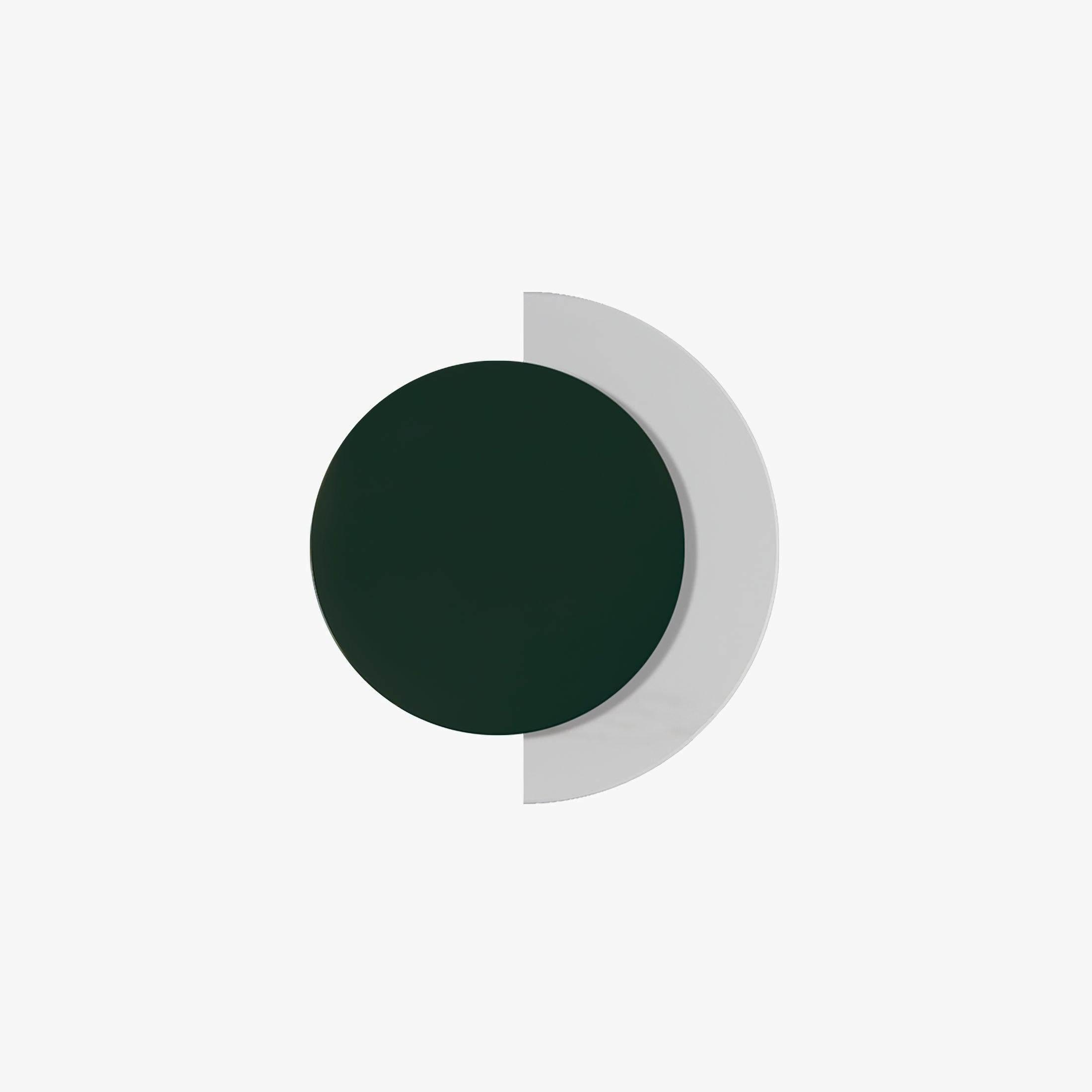 Rounded Abstract Art Sconce