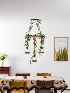 Rustic Wooden Chandelier