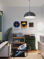 Saturno Chrome Pendant Lamp