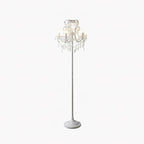 20.9" Crystal Floor Lamp
