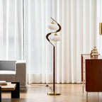 Serenita Double Shade Floor Lamp
