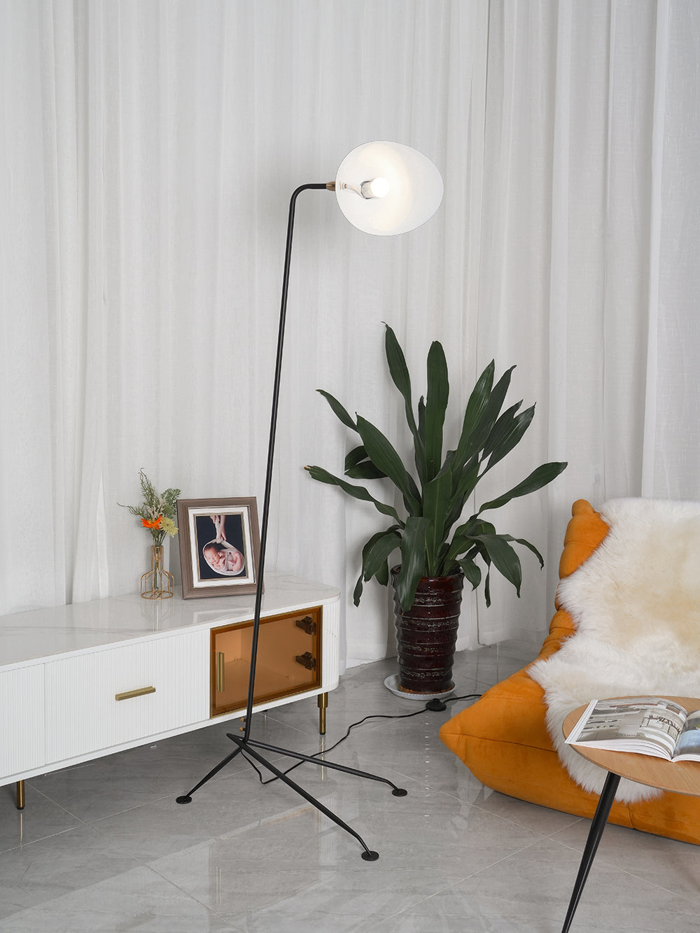 Arm Spider Floor Lamp
