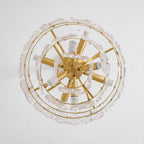 Snowflake Glass Chandelier