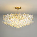 Snowflake Glass Chandelier