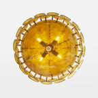 Solaris Disc Glass Chandelier