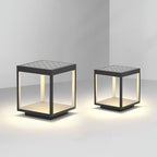 Square Frame Post Outdoor Light