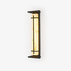 Square Outdoor Alabaster Wall Light