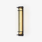 Square Outdoor Alabaster Wall Light