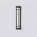Square Outdoor Alabaster Wall Light