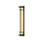 Square Outdoor Alabaster Wall Light