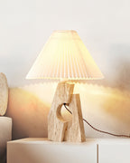 Stone Pillar Table Lamp