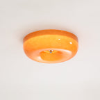 Swirl Glass Ceiling Lamp