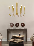 Swoop Arm Chandelier