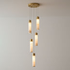 Alabaster Tala Brass Pendant Lamp