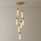 Alabaster Tala Brass Pendant Lamp