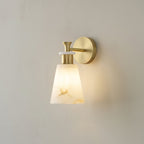 Tapered Alabaster Wall Sconce